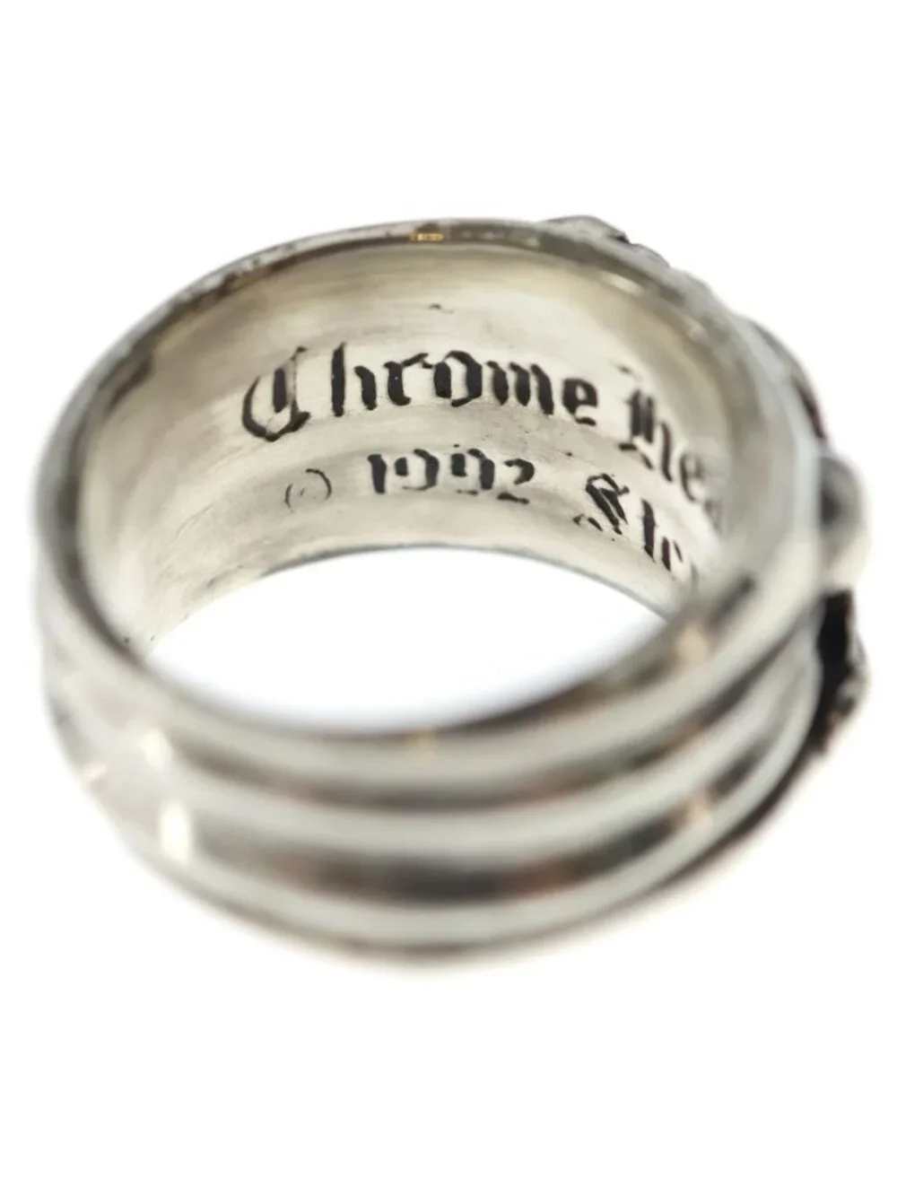 Chrome Hearts Dagger Ring Silver